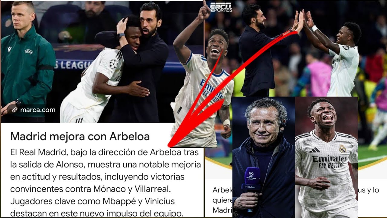 Anpil felisitasyon pou maryaj vinicius jr alvaro arbeloa ki kontinye ap fe wout li nan moman la?