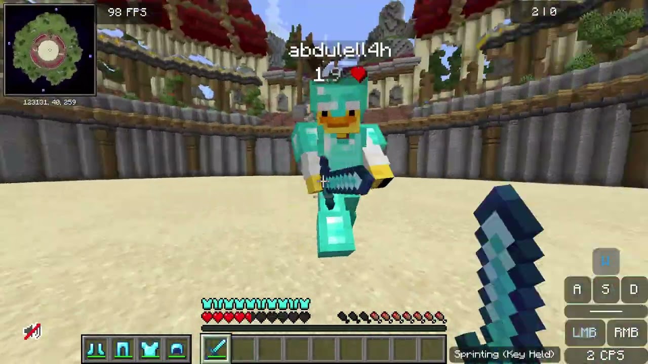 Minecraft beast pvp