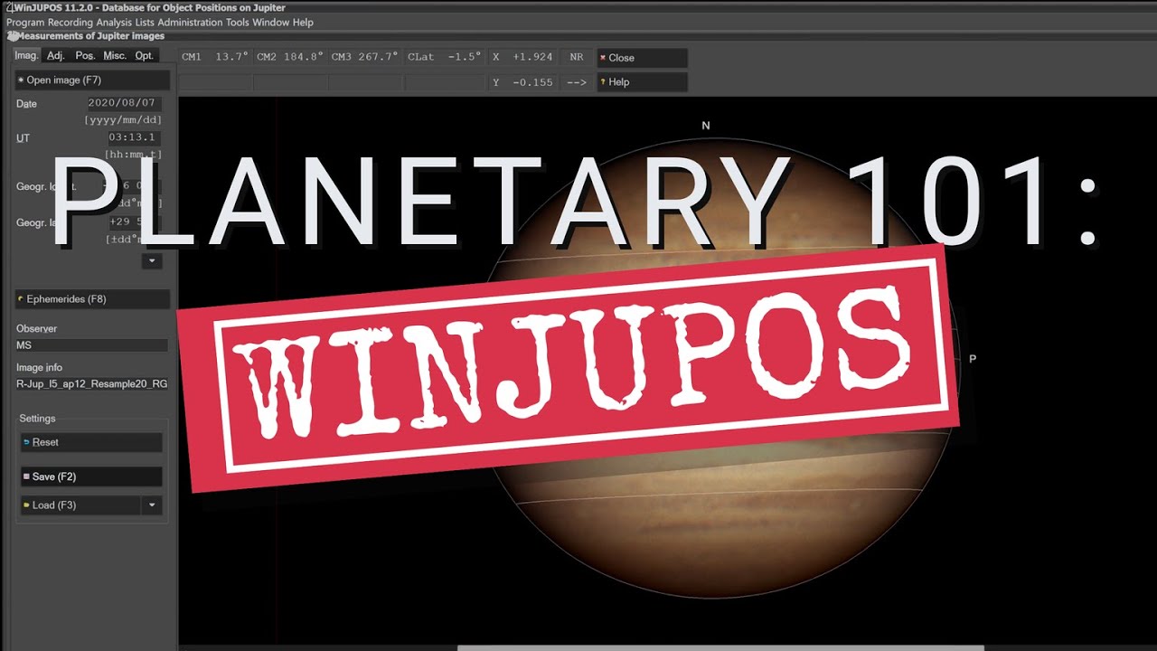 Planetary 101: WinJupos & Photoshop