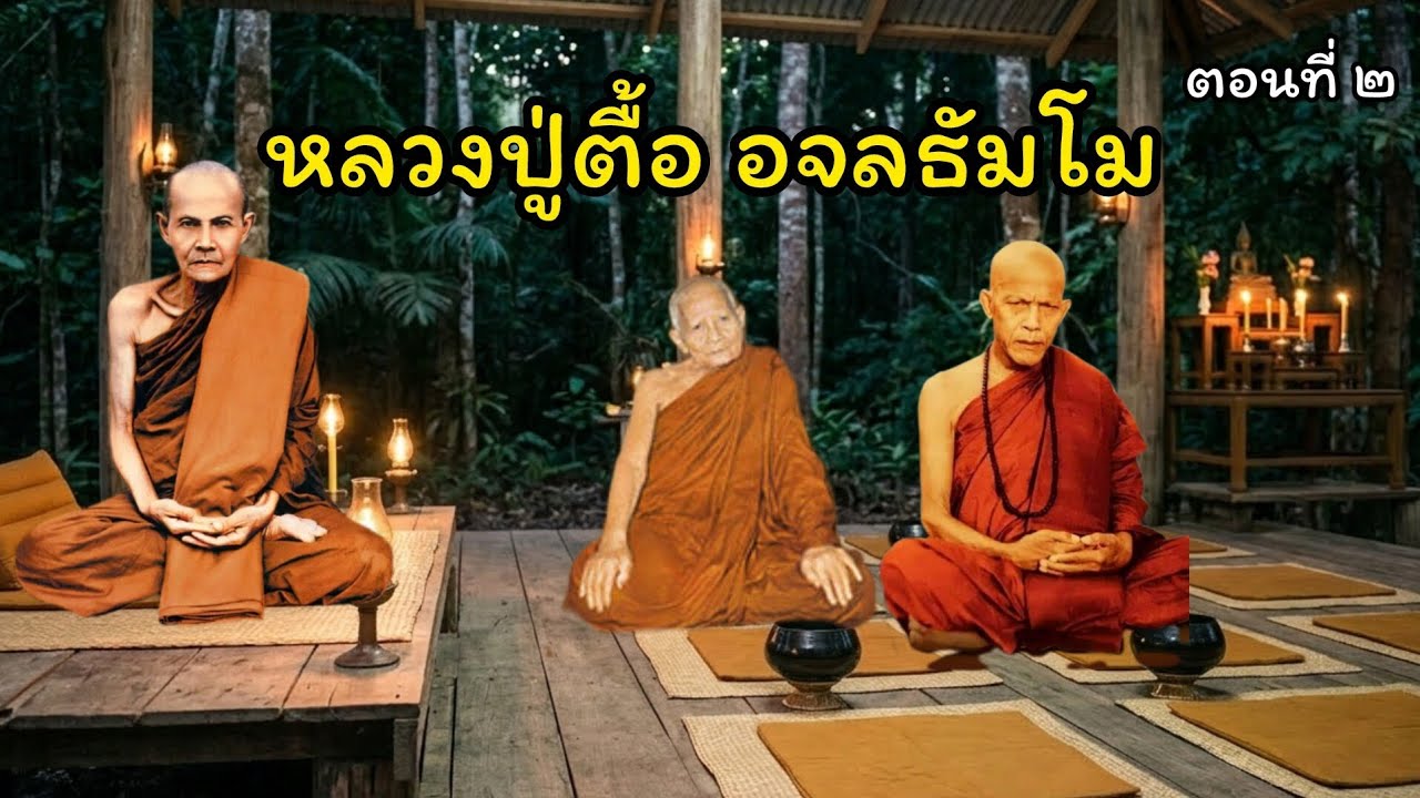 ประวัติ หลวงปู่ตื้อ อจลธัมโม ตอนที่ ๒