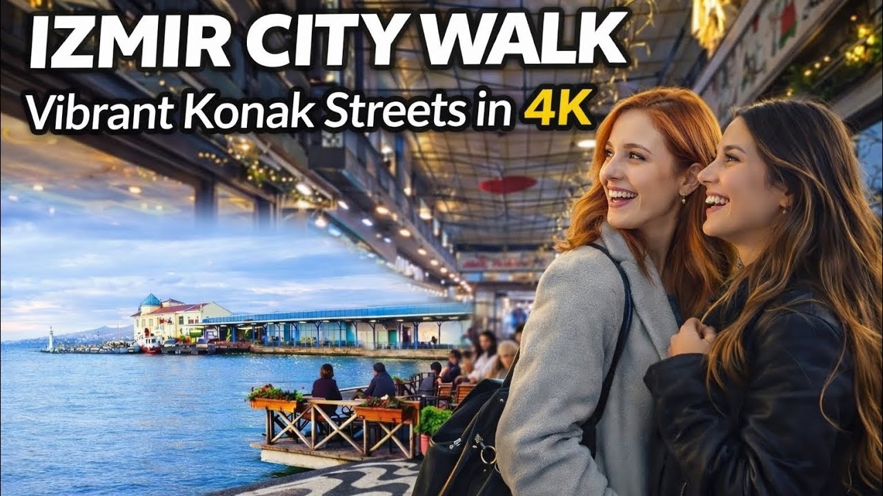 Izmir City Walk | Konak&rsquo;s Lively Heart in 4K