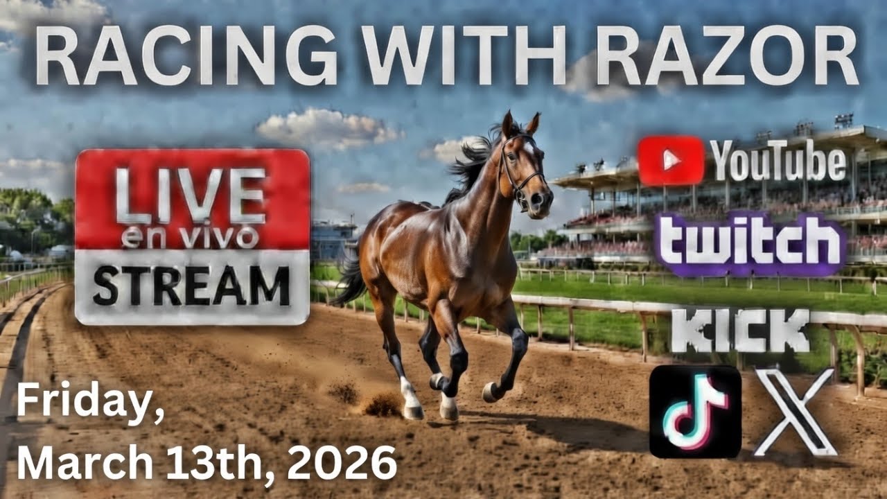 🔴LIVE Horse Racing | Aqueduct | Gulfstream Park | Colonial Downs | Tampa Bay Downs en vivo!