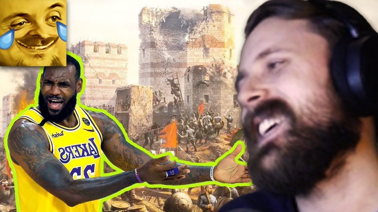 Forsen Reacts to How did the fall of Constantinople affect LeBron's legacy?