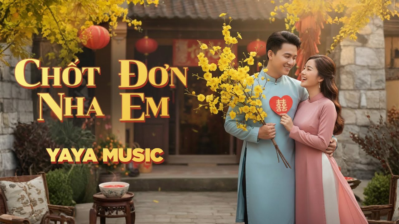 CHỐT ĐƠN NHA EM - Yaya Music | Official Lyrics Video | Nhạc Tết 2026 Siêu Thả Thính