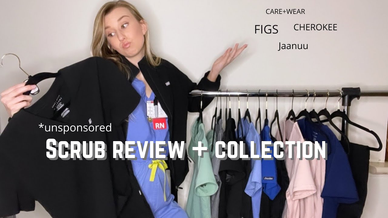 Scrub Review & Collection | FIGS JAANUU CARE+WEAR #scrublife #nurse #nurselife