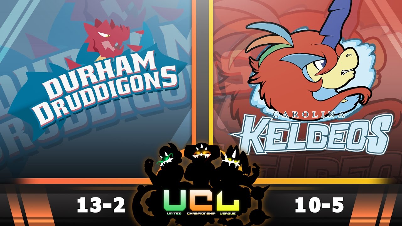 Pokémon ORAS LIVE WiFi Battle [UCL S2  PLAYOFF Semi Finals] Durham Druddigons VS Carolina Keldeos