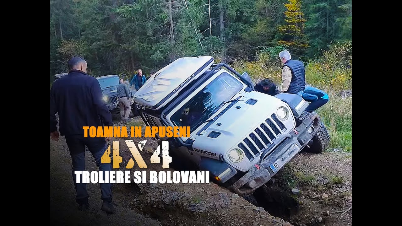 EP. 1. Troliere si Bolovani -  Overlanding - Toamna in Apuseni 4x4 -