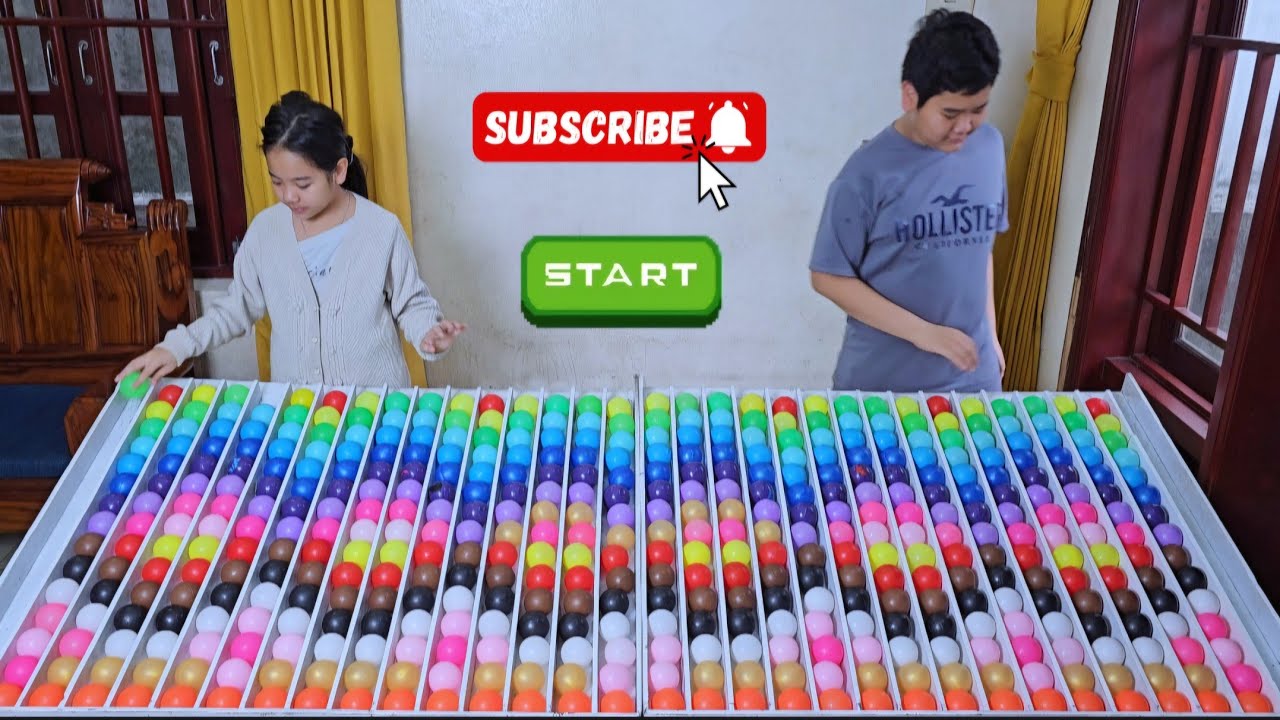 ⭐💥🔥 Ball Color Sorting Game: A Fun ASMR Game ⭐ level 07