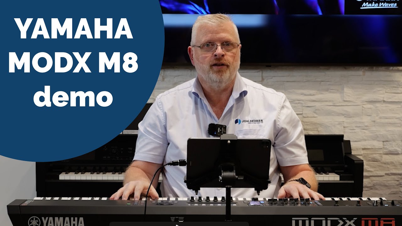 Nieuw: Yamaha MODX M8 Joh.deHeer  | Synthesizer Demo