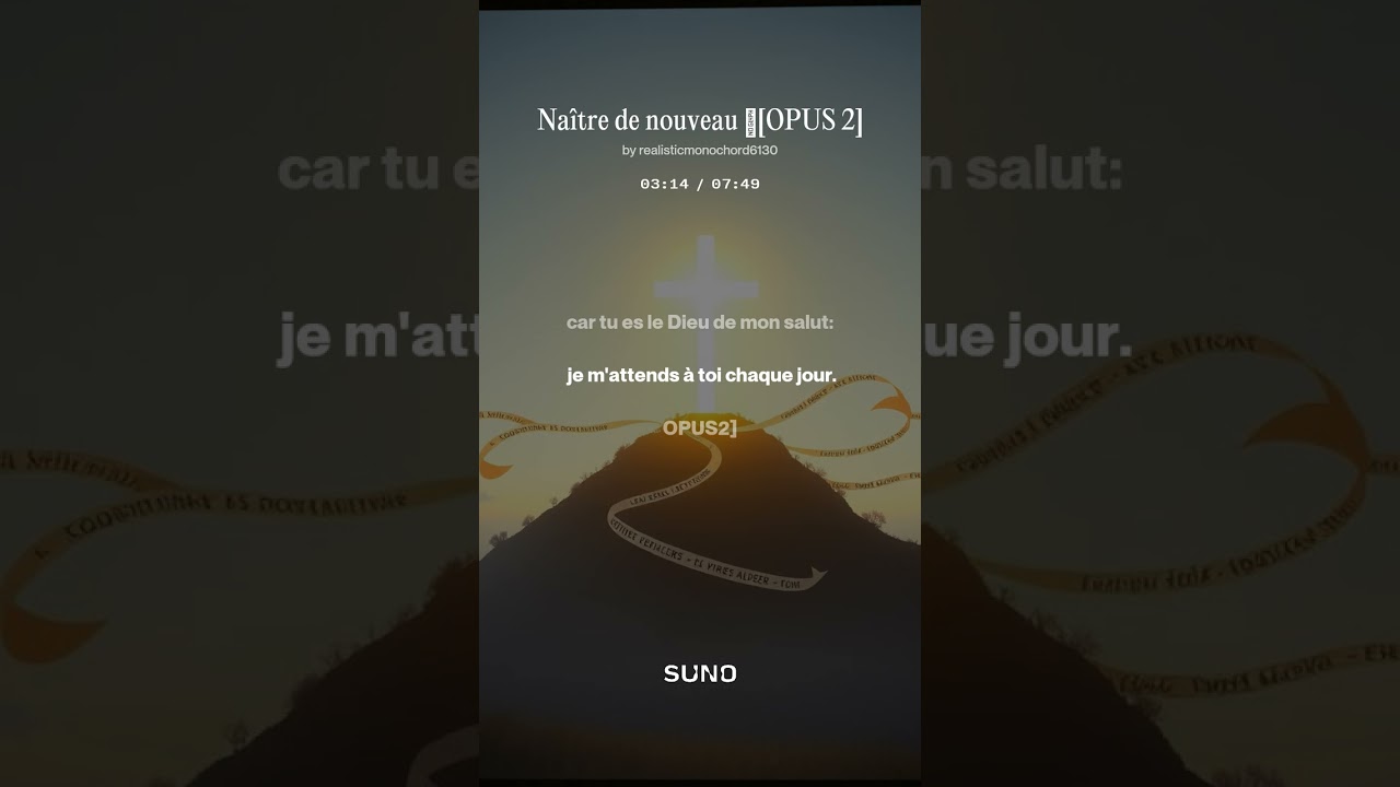 Naître de nouveau OPUS 2  7 49 yt ch