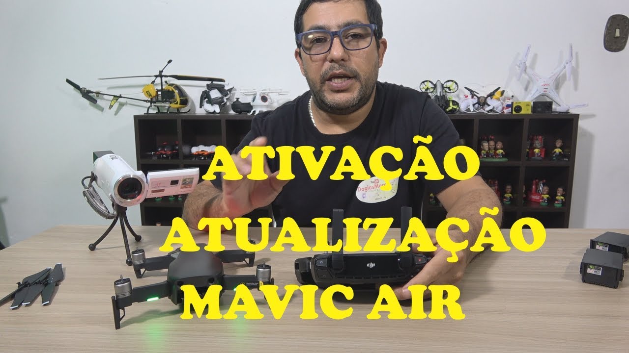 TUTORIAL ATIVAÇÃO E ATUALIZAÇÃO DRONE MAVIC AIR