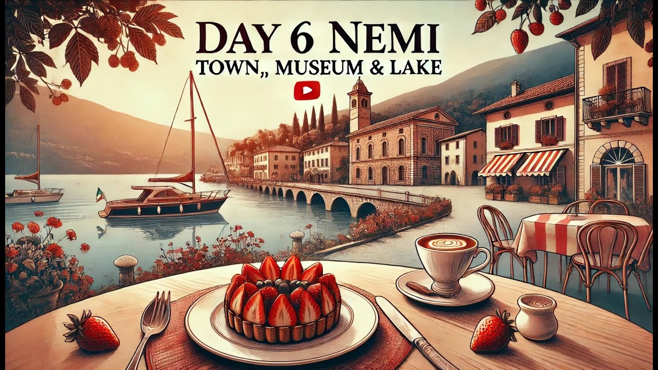 Day 6 Nemi: Exploring the town, Museum & Lake (Single Stop)
