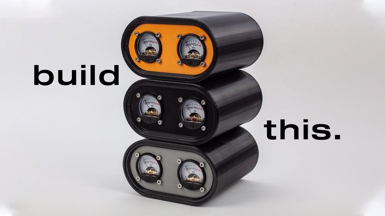 I Made a 3D Printed VU Meter