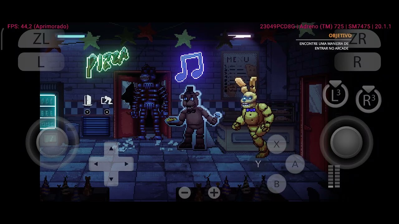 #ep4 five night at Freddy's  into the pit no. Pocof5 Sem morre