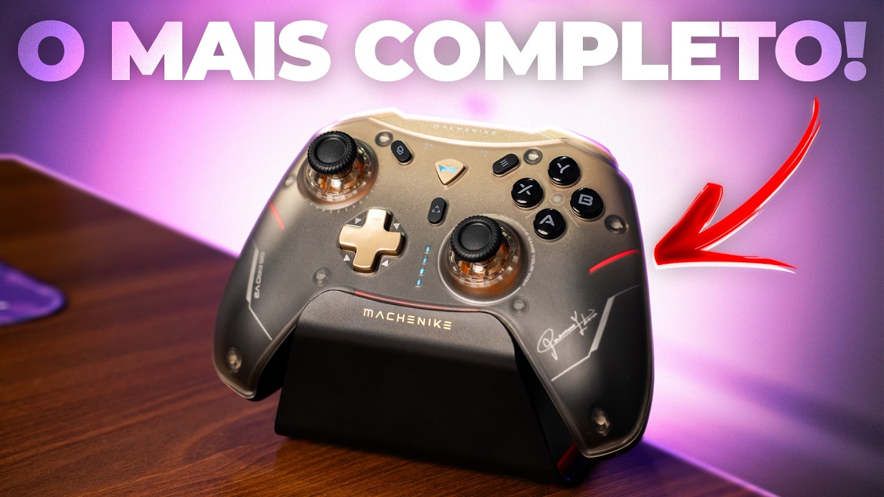 O CONTROLE MAIS PREMIUM QUE VOCÊ PODE COMPRAR! Machenike G5 PRO V2 Edição Especial - Review