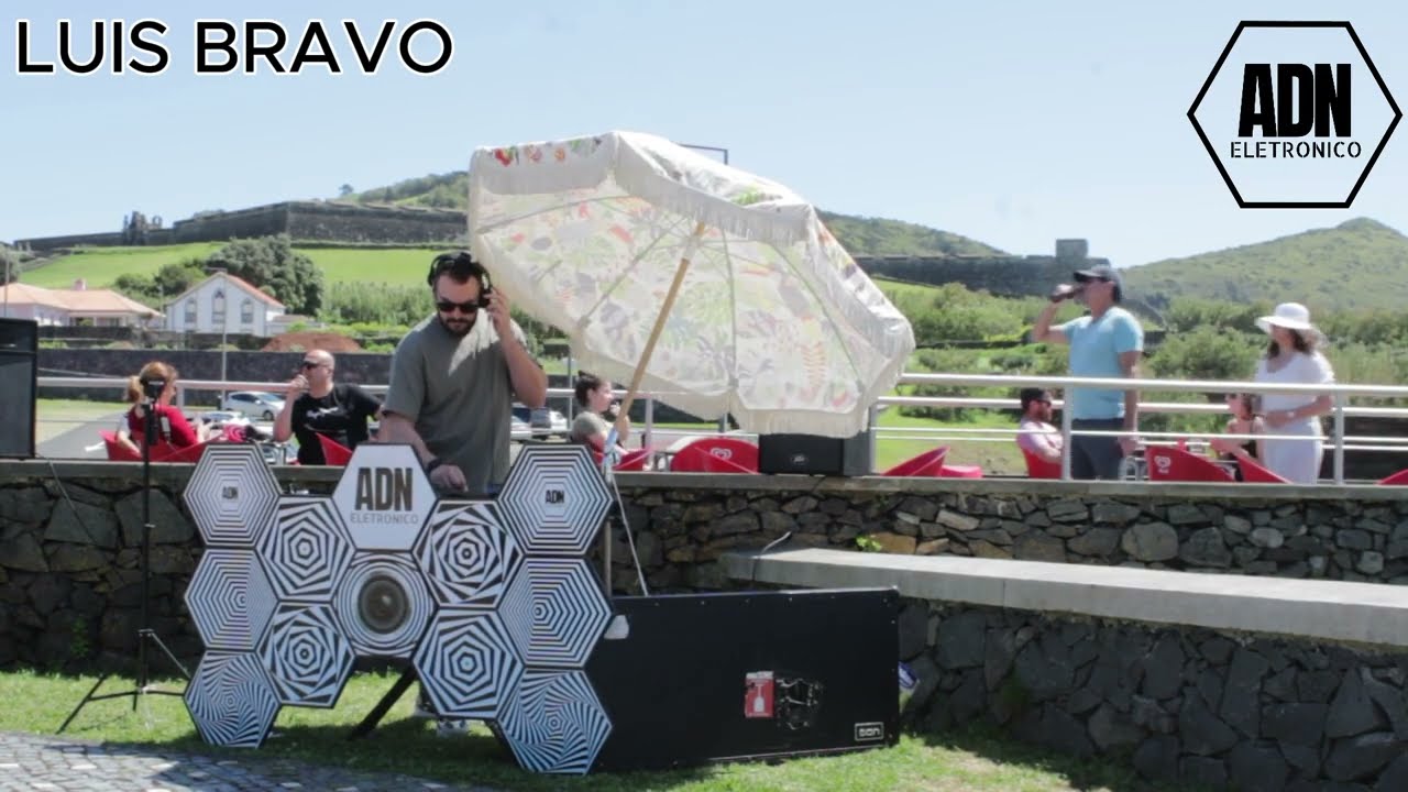 DJ Set ao vivo LUIS BRAVO SUNSET II 2024 ADN ELETRONICO NO KYOSKE DO FANAL
