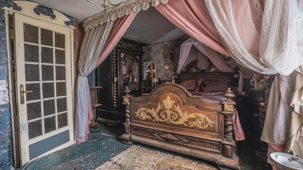 A Casa Abandonada das Cortinas na França: O Mistério por Trás do Abandono