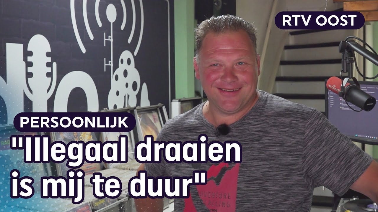 'Etherpiraat' Martijn ging van illegaal naar legaal zenden | RTV Oost