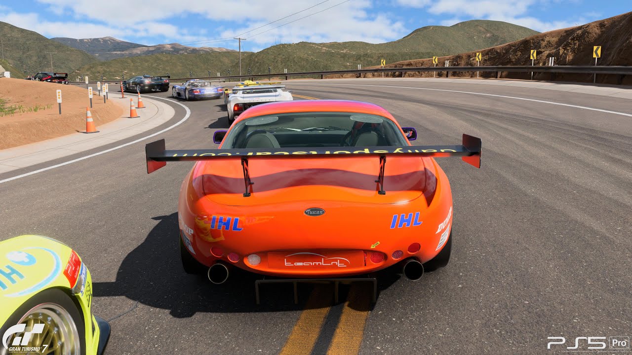 Gran Turismo 7 | TVR Tuscan Speed Six V12 Race Car - Grand Valley Highway-1 (Sophy 2.1) [PS5Pro]