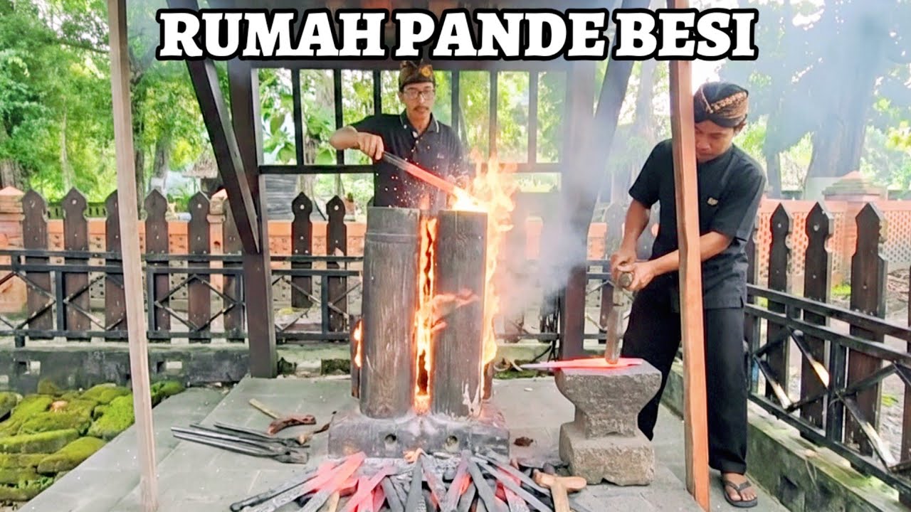Viral !! Api Tak Kunjung Padam Sejak Kuno Dirumah Pande Besi Kerajaan Majapahit