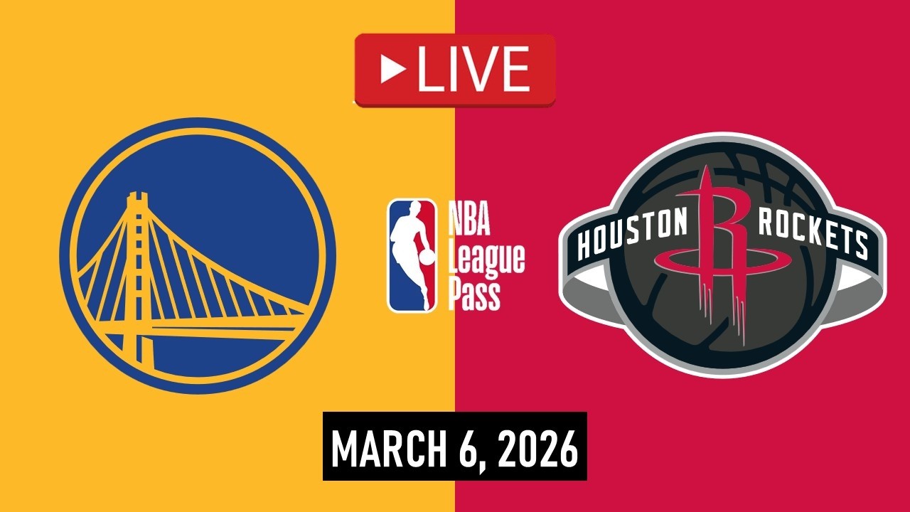 NBA LIVE! Golden State Warriors vs Houston Rockets | Mar 6, 2026 | Rockets vs Warriors NBA LIVE 2K26