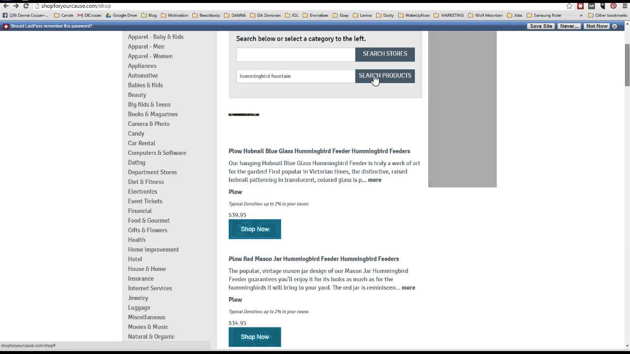 How to Use Shop for Your Cause to Support WMS