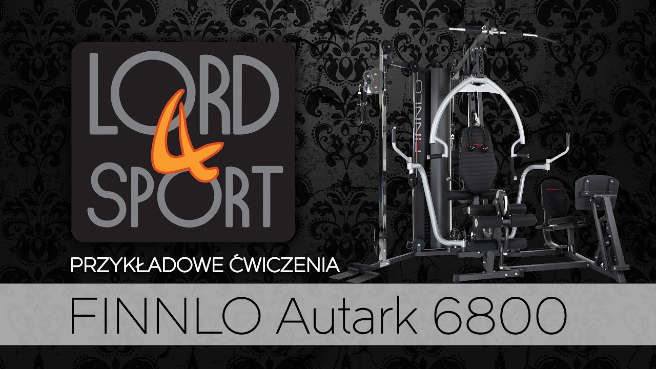 LORD4SPORT - Atlas FINNLO Autark 6800 - Przykładowe ćwiczenia