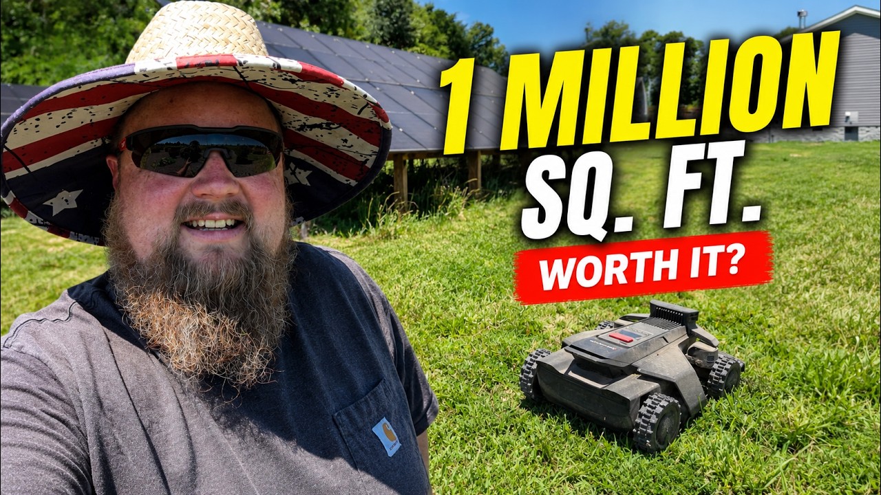 Our Robot Mower Cut 1 MILLION Sq. Ft. &mdash; Was It Worth It?
