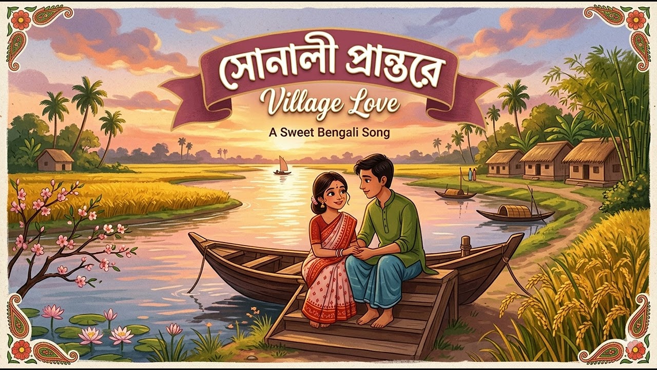 সোনালী প্রান্তরে (Sonali Prantore) | Village Love | New Bengali Song 2026