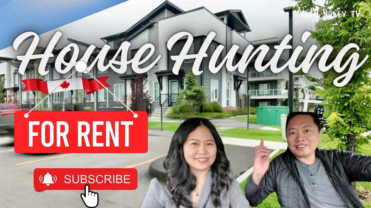 Calgary Alberta House Hunting Tour | Finding a Home to Rent in Canada #pinoylifeincanada #forrent 
