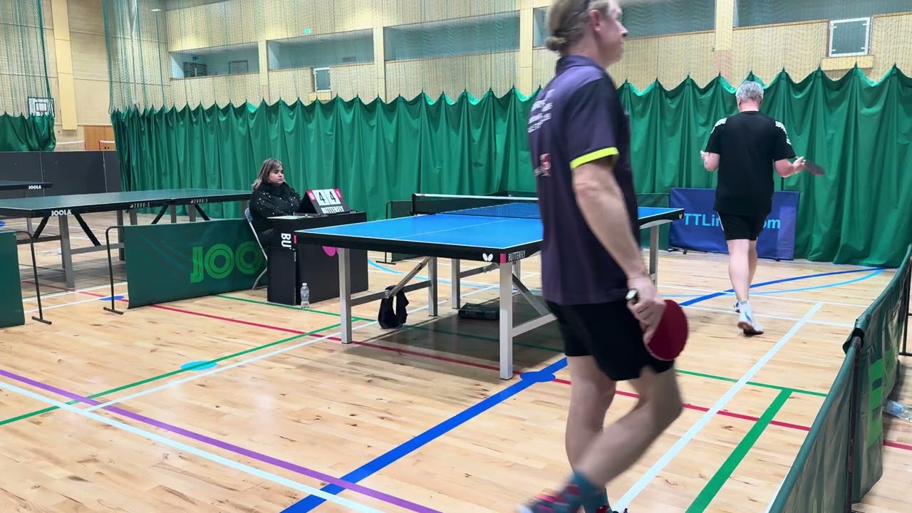 Rory Scott Vs Paul Carter Semi Final of Open Singles at Burgess Hill 2 Star 30th November 2024.