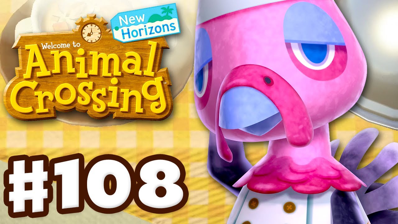 Turkey Day with Franklin! Secret Ingredients! - Animal Crossing: New Horizons - Gameplay Part 108