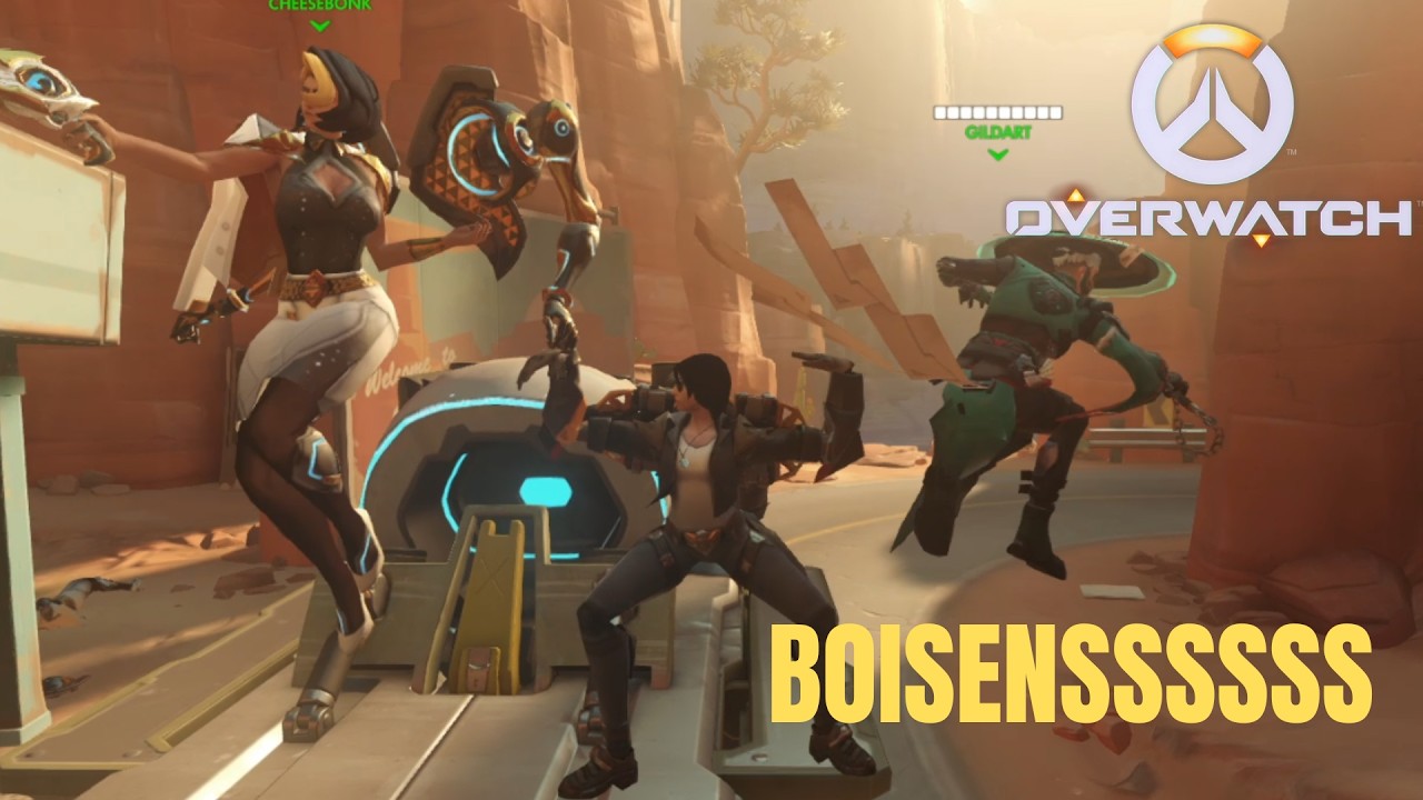 OVERWATCHH WITH Boisenssss