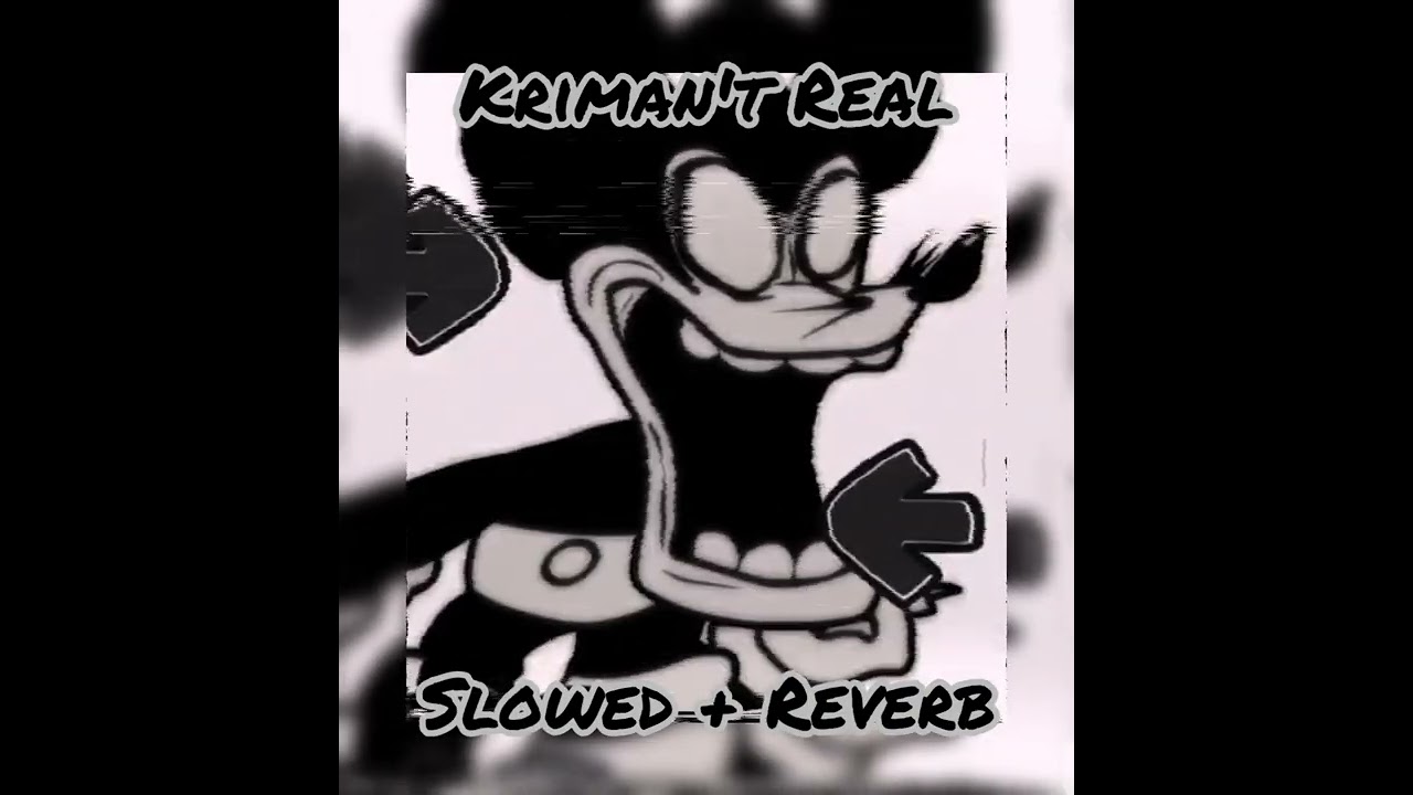 FNF vs Crazy Mokey 𝙆𝙍𝙄𝙈𝘼𝙉'𝙏 𝙍𝙀𝘼𝙇 Slowed + Reverb //Vs Wednesday Infidelity V2