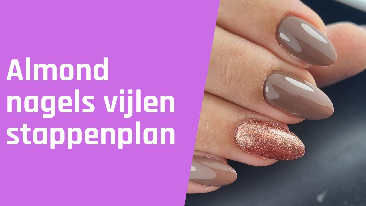 Almond nagels vijlen | stappenplan bij bijwerking gelnagels