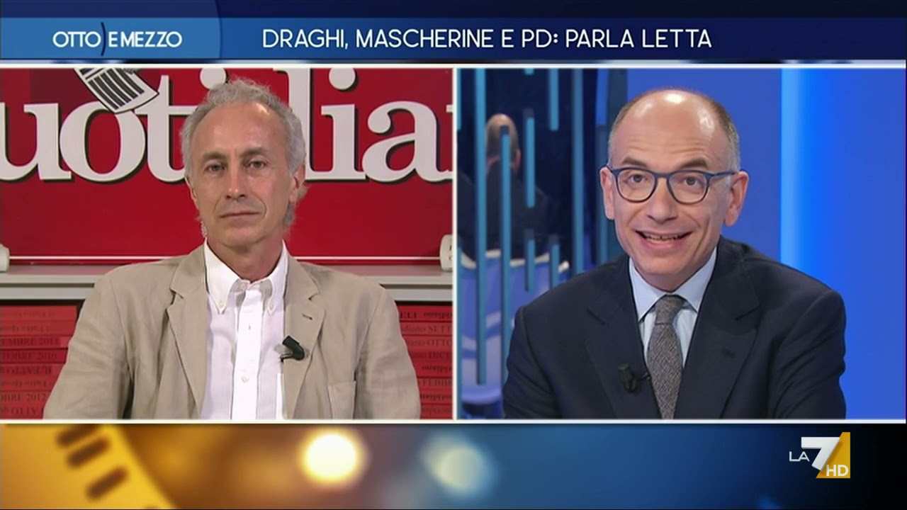 Governo Draghi, botta e risposta tra Letta e Travaglio: 