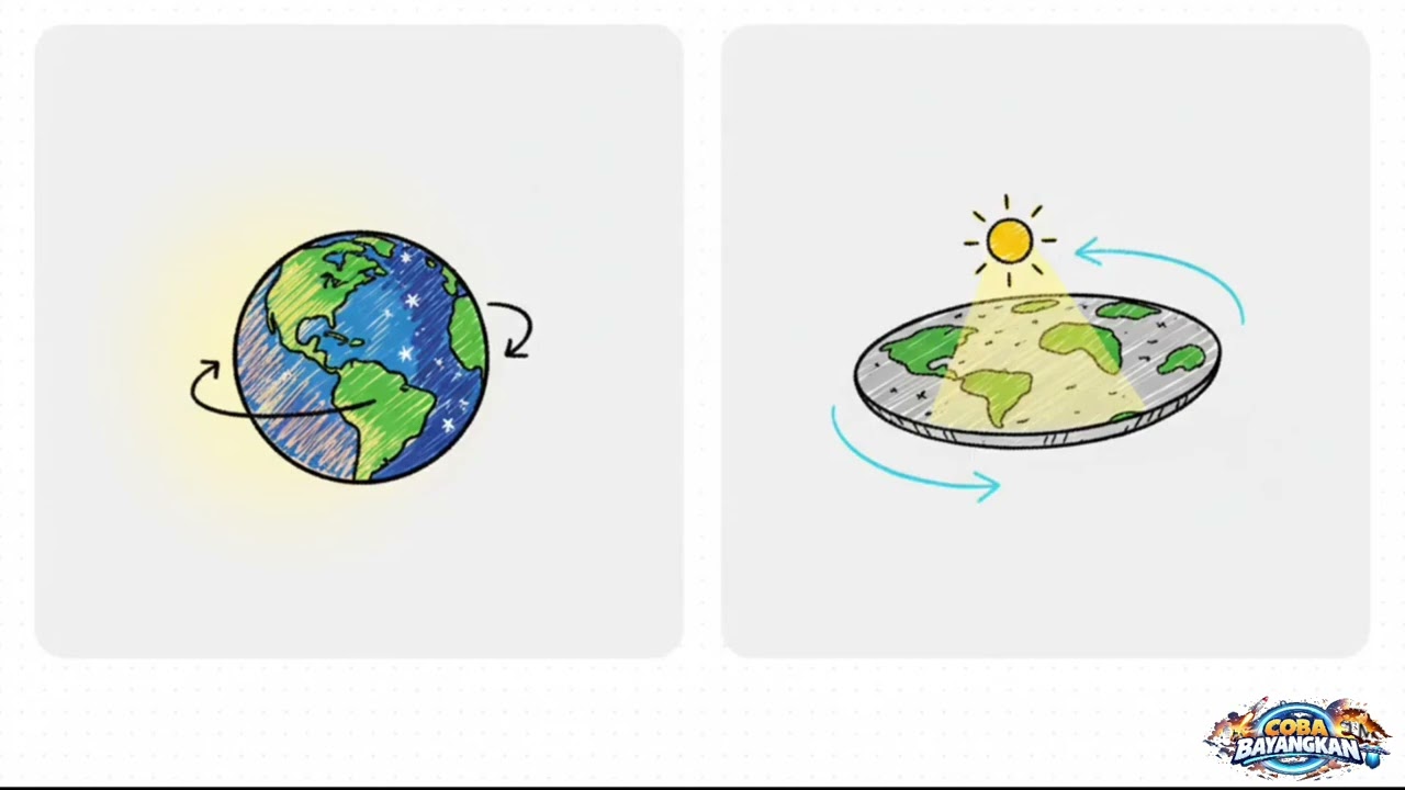 Gimana Kalau Bumi Beneran Datar? (Simulasi Kiamat Gravitasi)