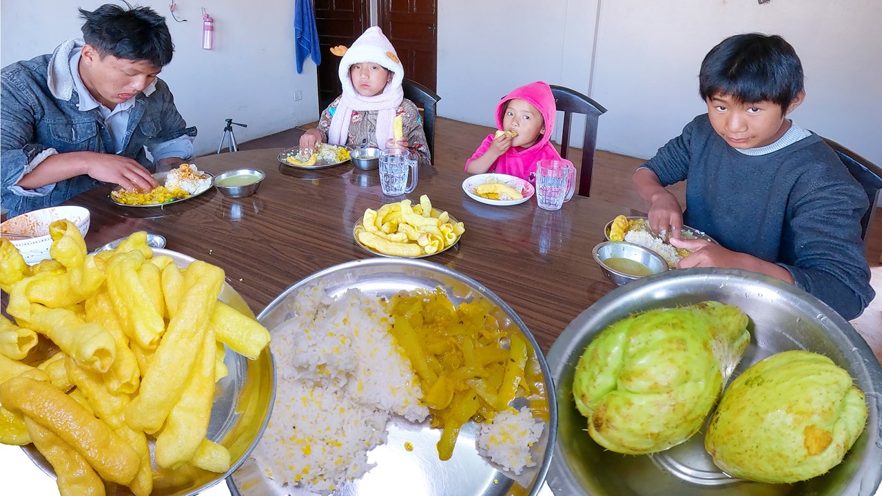 lunch for our guest Anuma Rai with our family || sumnima rai || @SumnimaRaini
