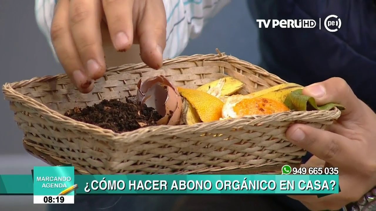 Lima Compost explica cómo hacer abono orgánico en casa
