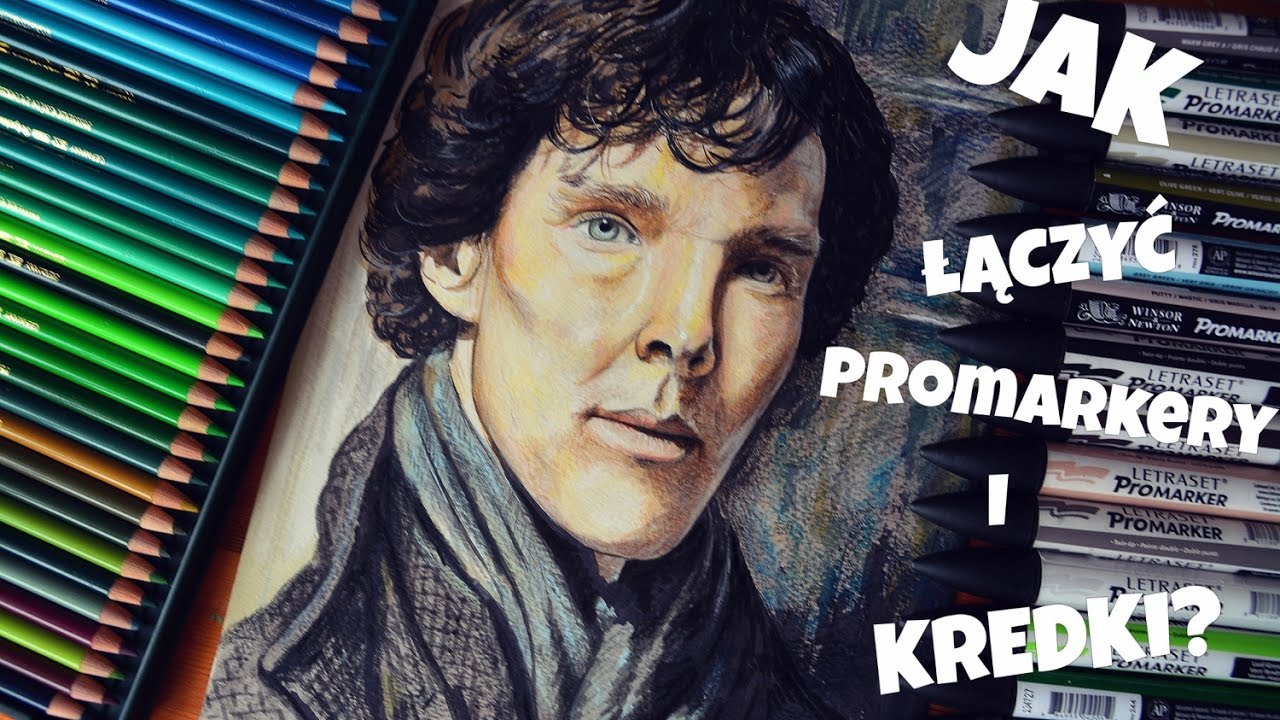 NIESAMOWITY EFEKT! KREDKI + PROMARKERY!