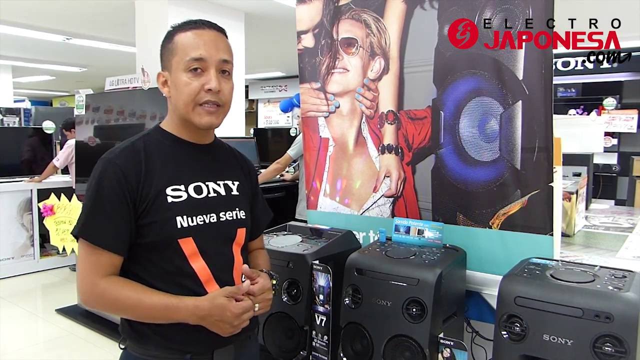 Presentación del Sony V44D en Electrojaponesa