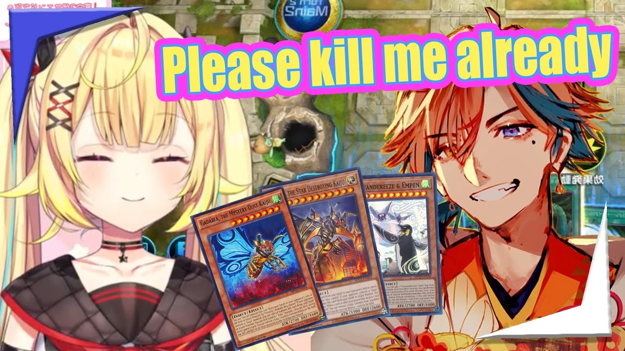 Roberu mindbreaks Hoshikawa in Yugioh so badly she wishes for death【Nijisanji Holostars EngSub】