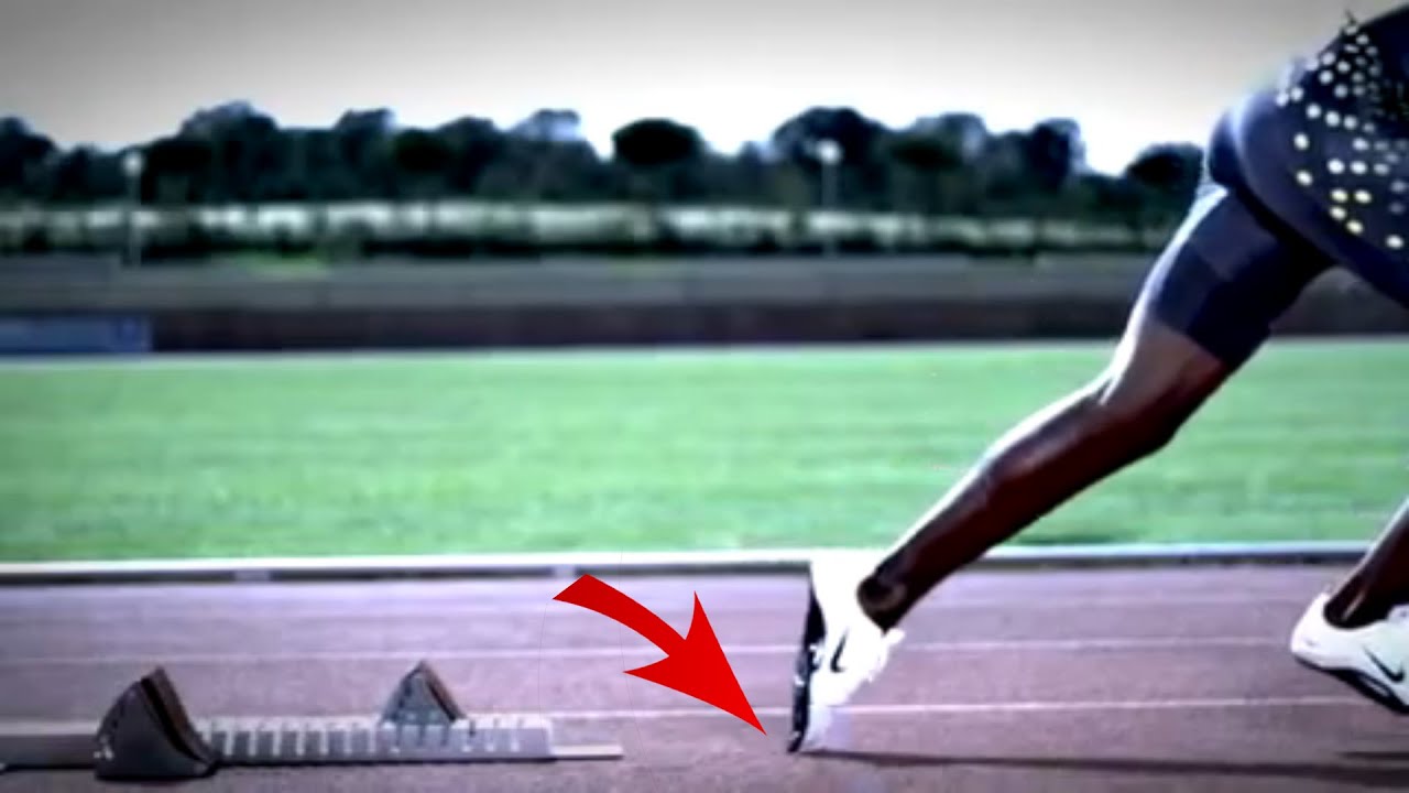 Низкий старт Asafa Powell | Toe Drag
