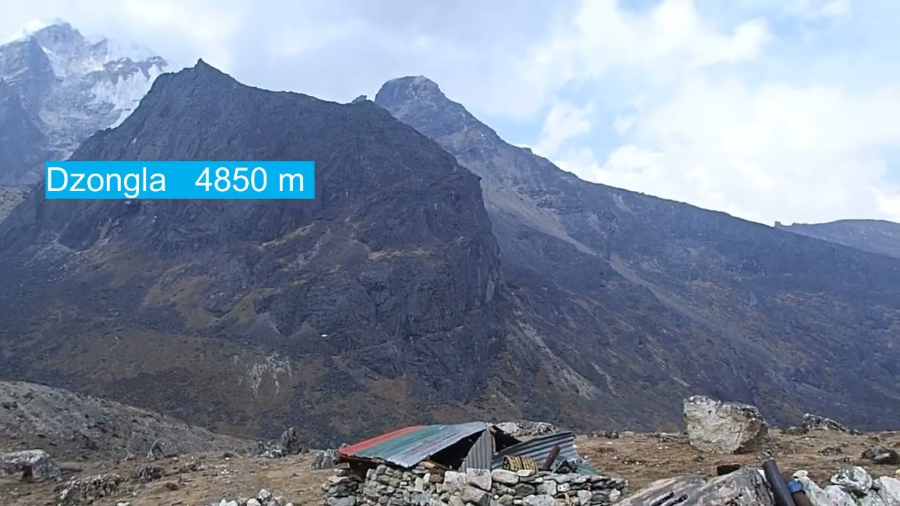Everest  Trek  De la Lobuche la Dzogla 4850 m