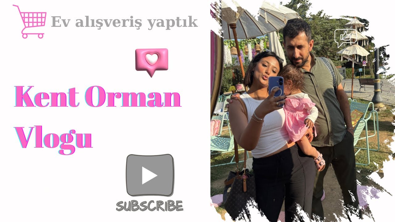 Harika Günlük vlogu | kent orman gezmesi 🌳🦌| ev alışverişi 🛒
