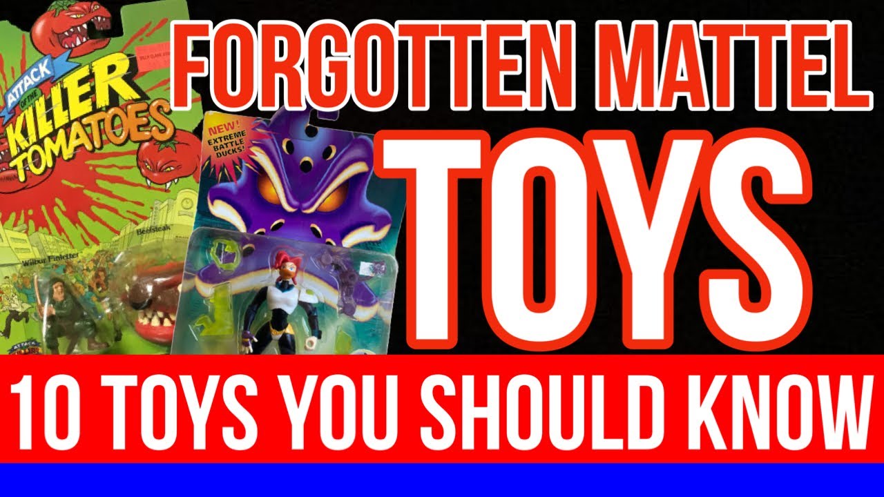 Often Overlooked Mattel Toy Lines