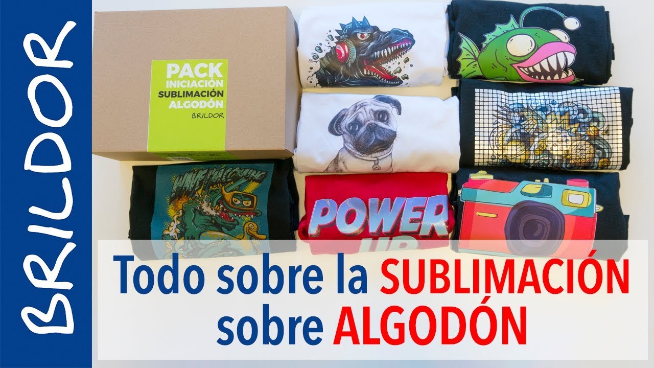 Todo sobre la SUBLIMACIÓN sobre ALGODÓN (parte 1)