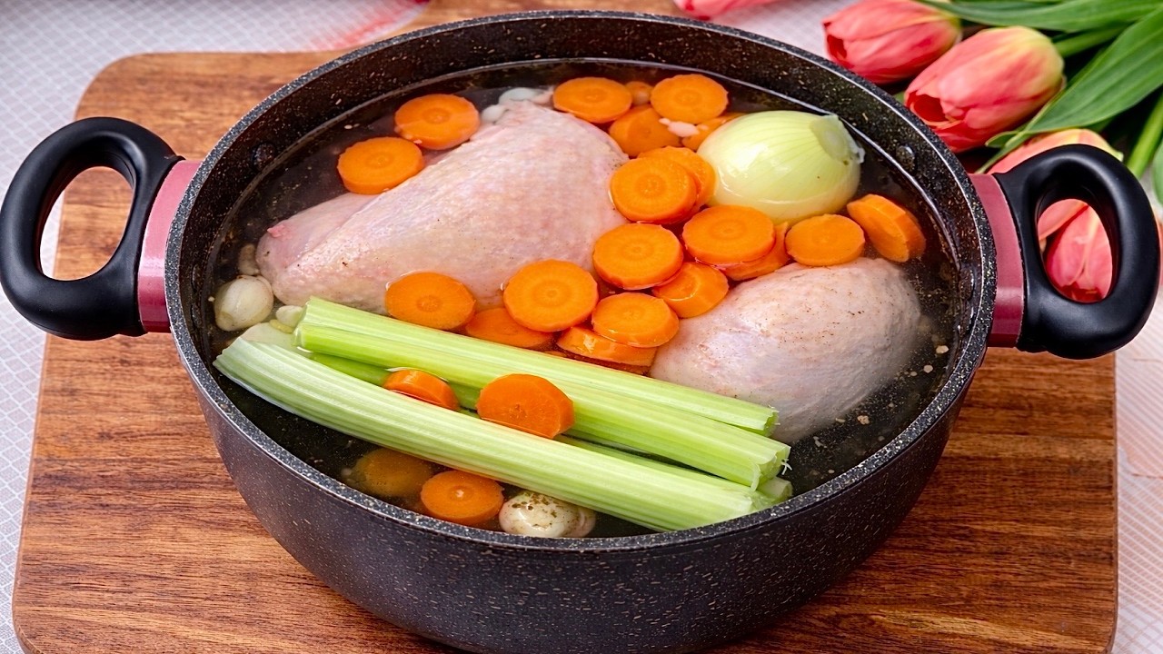 Этот суп — воплощение максимальной ПРОСТОТЫ и отличного ВКУСА 🍲 БЕЗ лишних хлопот.
