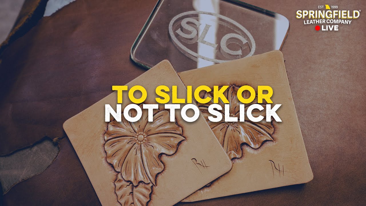 🔴 How using a glass slicker can affect your leather work!