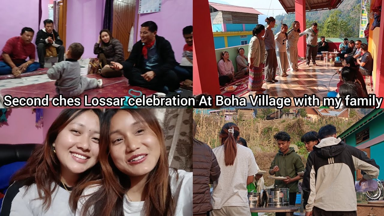 Second ches lossar celebration Ata Boha Village With my family 🫶 